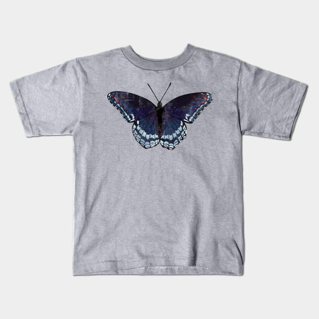 Red-Spotted Purple Kids T-Shirt by emilywayland